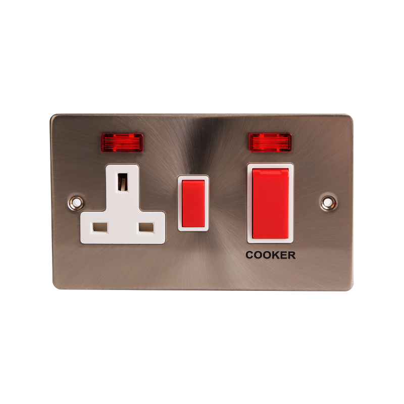 45A DP Cooker Plate with Neon HK6145TN